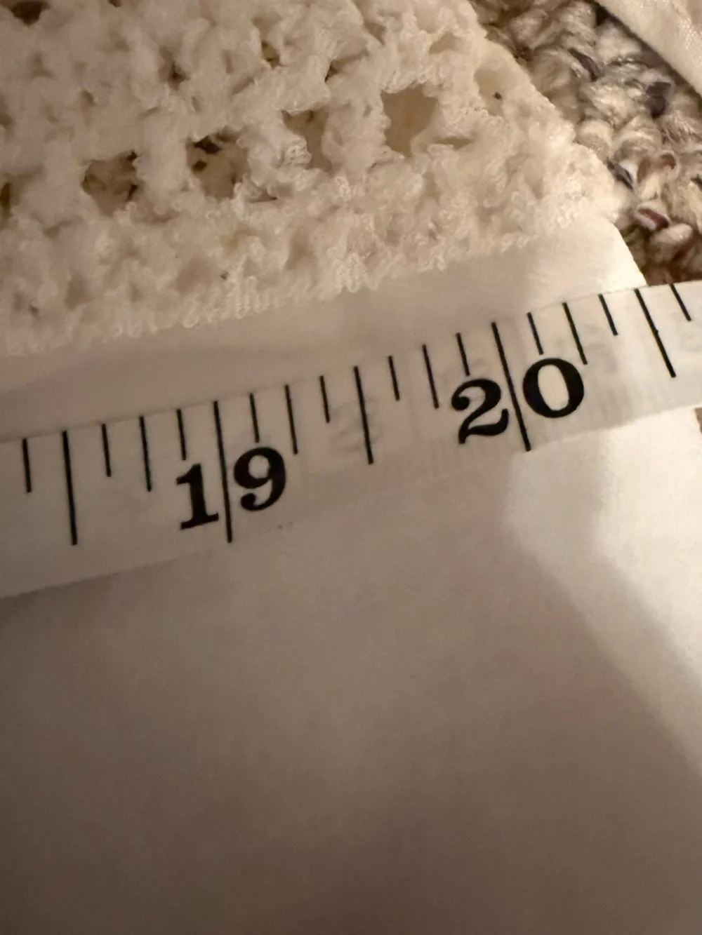 CAbi Marissa White Sheer Sleeveless top with crochet trim medium - Picture 10 of 11